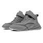 Chaussures de loisirs en cuir de sport polyvalentes doublées de molleton pour hommes
