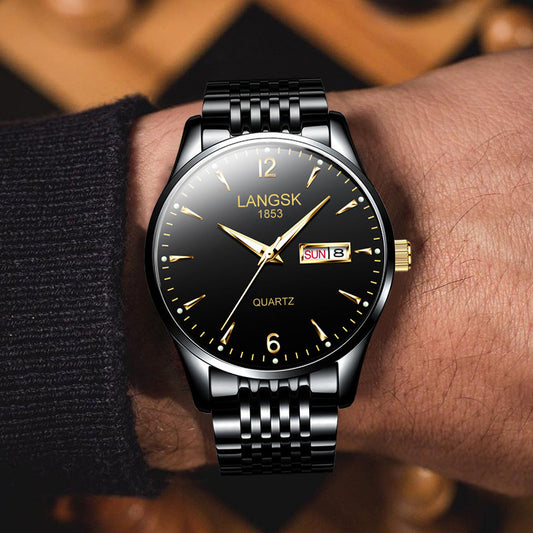Montre lumineuse étanche pour hommes à la mode