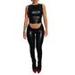Women's Clothing Fashion Street Round Neck Suit