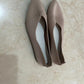 Plus Size Solid Color Pointed Flat Soft Sole Thin Shoes