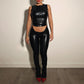Women's Clothing Fashion Street Round Neck Suit