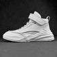 Chaussures de loisirs en cuir de sport polyvalentes doublées de molleton pour hommes
