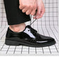 Chaussures d'automne en cuir pour hommes,