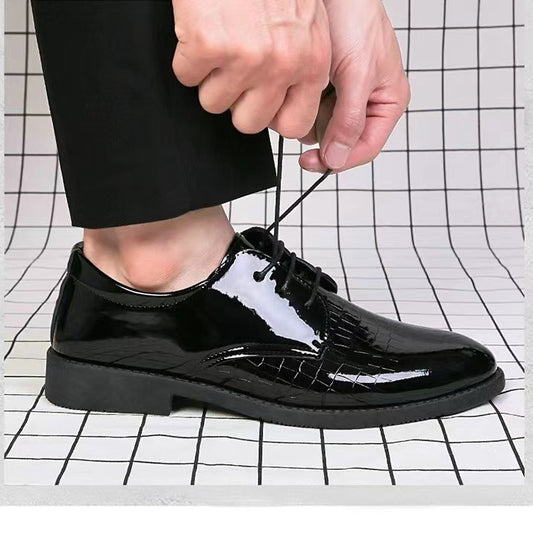 Chaussures d'automne en cuir pour hommes,