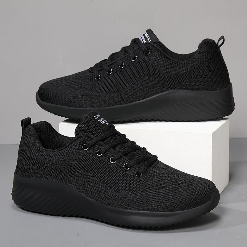 Chaussures tissées volantes décontractées pour hommes, printemps et été grande taille