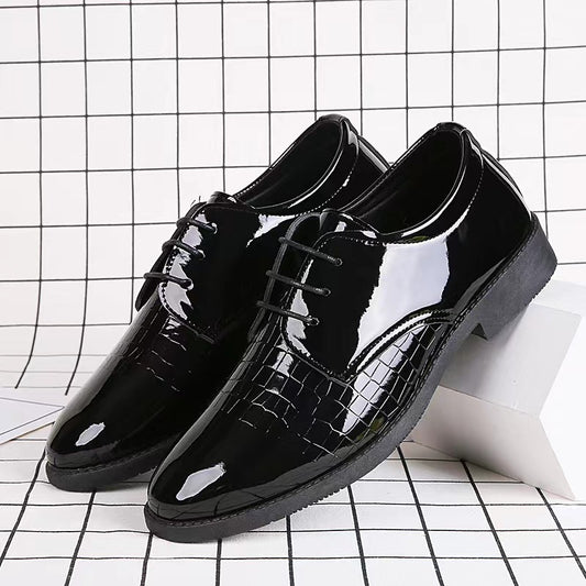 Chaussures d'automne en cuir pour hommes,