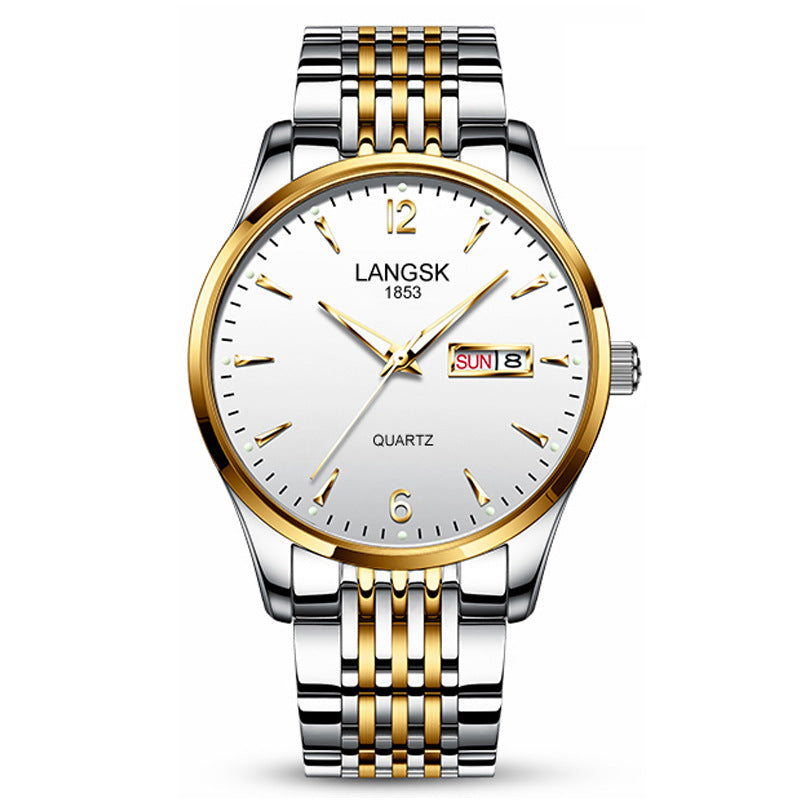 Montre lumineuse étanche pour hommes à la mode