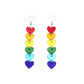 Boucles d'oreilles en acrylique,