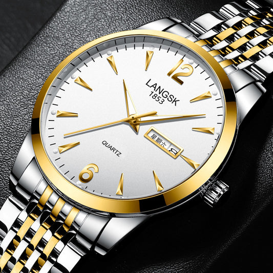 Montre lumineuse étanche pour hommes à la mode