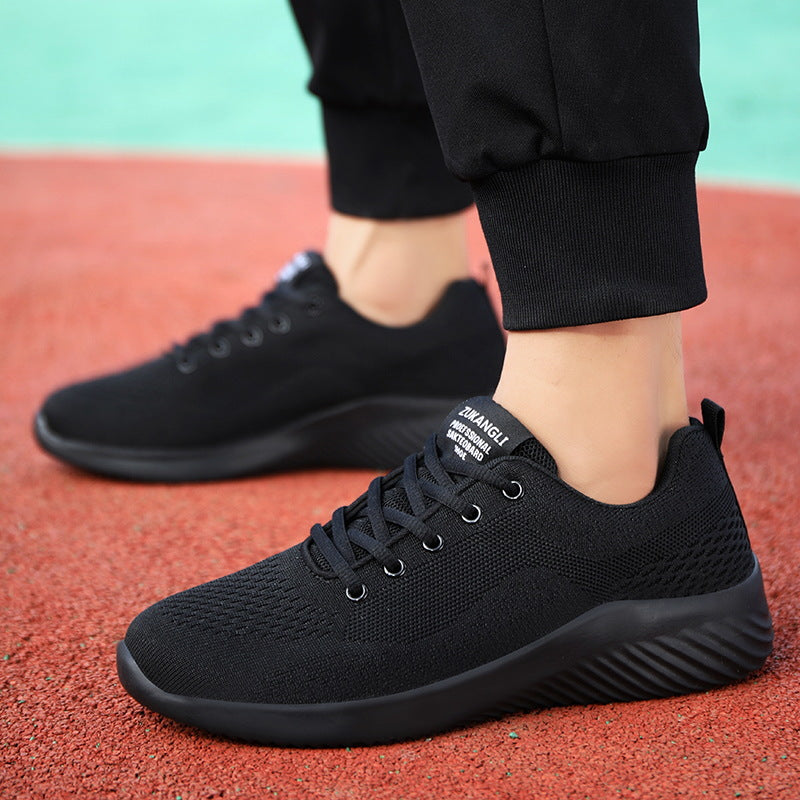 Chaussures tissées volantes décontractées pour hommes, printemps et été grande taille