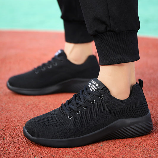 Chaussures tissées volantes décontractées pour hommes, printemps et été grande taille
