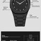 Men's Retro Arabic Digital Sports Waterproof Quartz Watch
