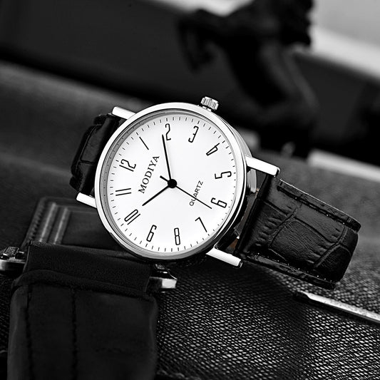 Montre à quartz simple à la mode pour hommes