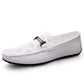 Chaussures décontractées en cuir de vachette,