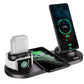 6 dans 1 Sans Fil Rapide De Charge Stand Chargeur
