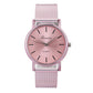 Mesh Quartz Couple Neva Watch Female