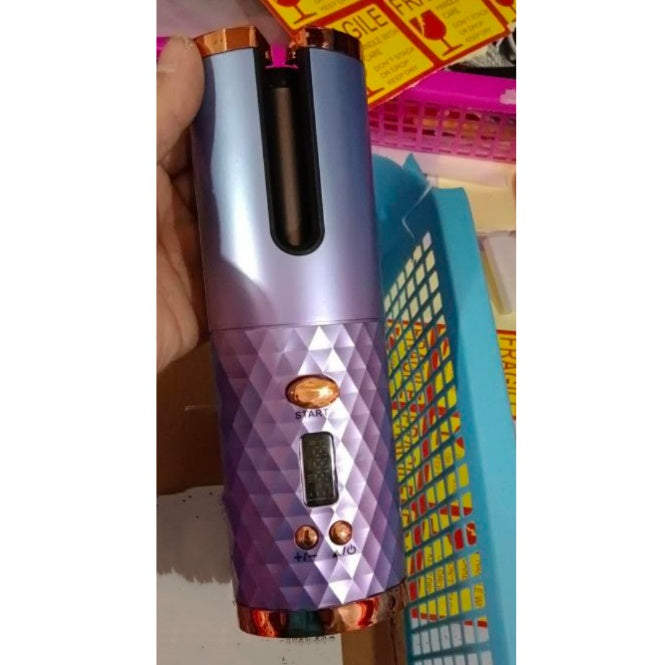 Fer à friser USB sans fil multifonctionnel de charge bigoudi
