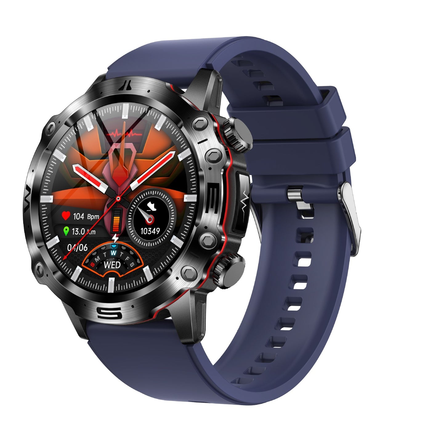 Montre de sport de plein air HD ECG d'appel Bluetooth