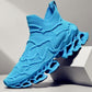 Men's Summer New Breathable Running Shoes Trendy Fashion Platform Fly Woven Mesh Casual