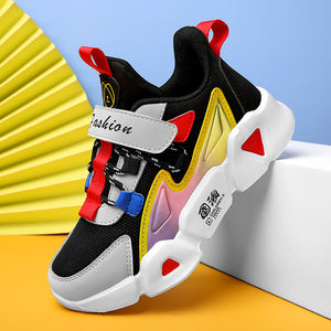 En cuir Petites Filles Chaussures de Course