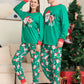 Pyjamas de noël Pour La Famille Correspondant À La Famille De Noël Pyjama Ensembles Santa Claus Imprimé Haut De Nuit