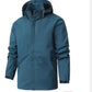 Mountaineering Outdoor Shell Leisure Sports Windbreaker Hooded Jacket