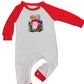 De noël Parent-Enfant Vêtements Ensemble À Manches Longues T-Shirt À Carreaux Pantalon Famille Correspondant Pyjama
