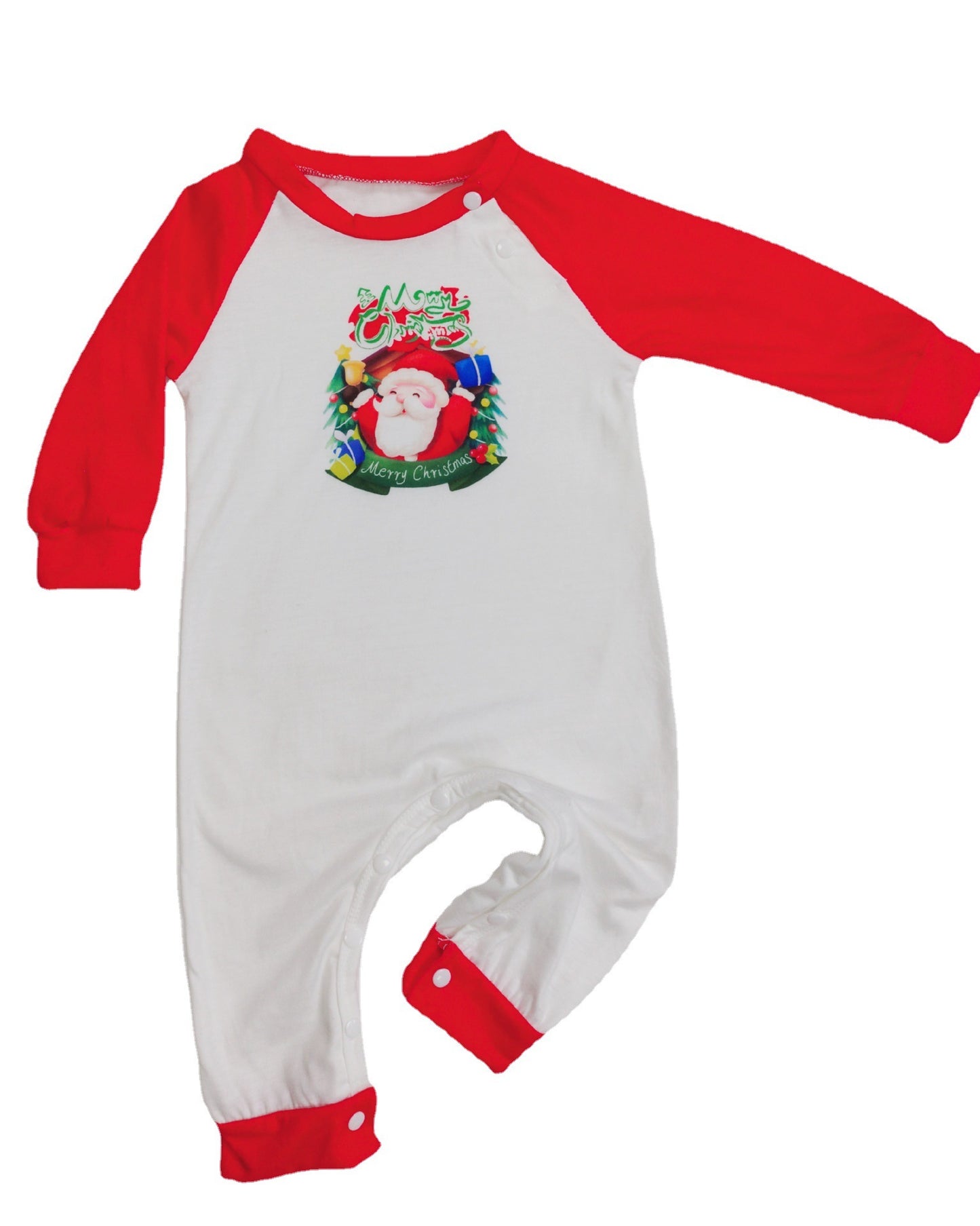 De noël Parent-Enfant Vêtements Ensemble À Manches Longues T-Shirt À Carreaux Pantalon Famille Correspondant Pyjama