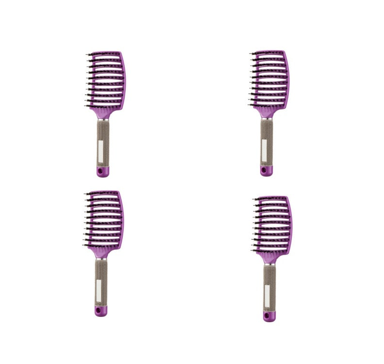Brosse à cheveux Anti Klit Brushy Haarborstel Femmes Démêlant Cheveux Brosse À Poils En Nylon Cuir Chevelu Massage Teaser De Brosse À Cheveux Peigne
