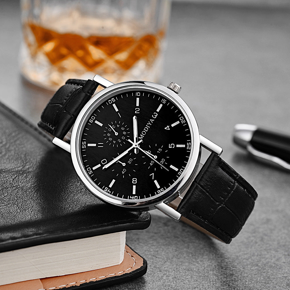 Montre à quartz simple à la mode pour hommes