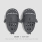 Requin Pantoufles Avec Trous de Drainage Douche Chaussures Pour Femmes Séchage rapide Eva Piscine Requin Diapositives Plage Sandales Avec Trous de Drainage